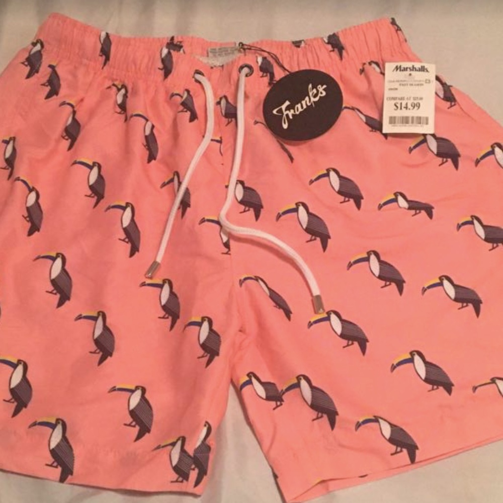 Franks Australia Large Toucan Swim Trunks